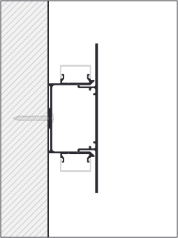 installazione Parete